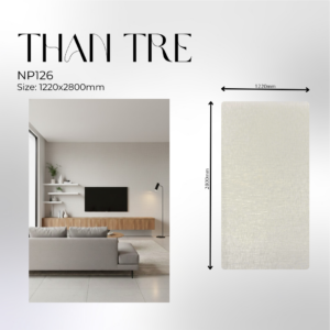 Tấm ốp than tre vân vãi - NP 126/B