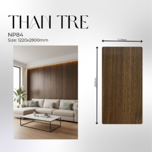 Tấm ốp than tre vân gỗ - NP 84/M
