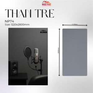 Tấm than tre vân da - Np 74/C