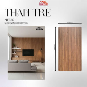 Tấm Than Tre Vân Gỗ - NP 120